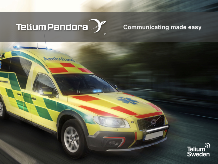 Bildspel Telium Pandora Ambulans